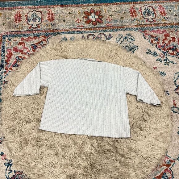 Eileen Fisher Linen organic cotton open blazer large - Picture 5 of 5